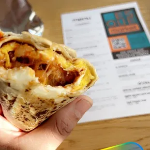Breakfast burrito