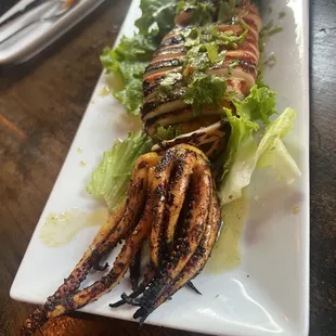 Grilled Squid