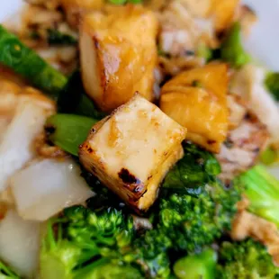 Pad see ew with tofu