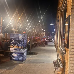 Outside patio-front