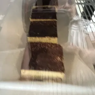 Big pieces of tiramisu