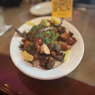 Chat grill octopus o