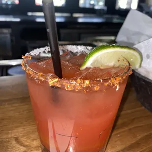 Strawberry mango margarita