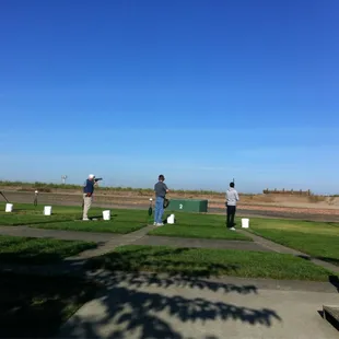 Ready to shoot. PULL