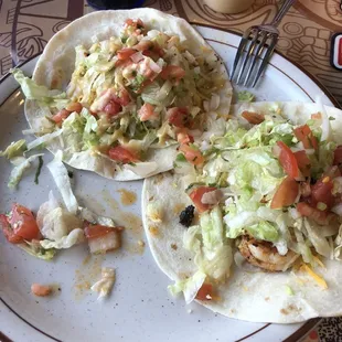 Shrimp tacos