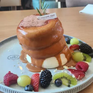 Milk Thai Tea Souffle