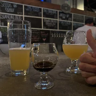 Two hazy brews and an imperial stout for dessert
