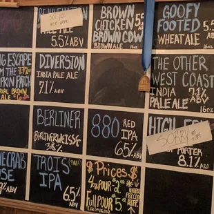 Brews on tap today from escape brewing Co, Trinity, Tampa Bay