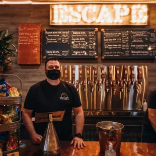 Great Scott!! Awesome staff helped select the perfect beer for my palate