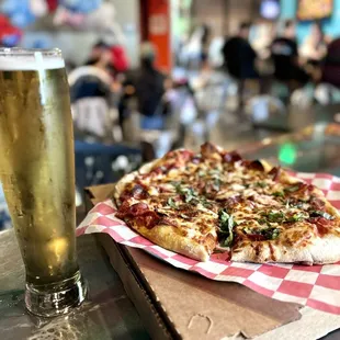 ECB and New York style Pepperoni Pizza