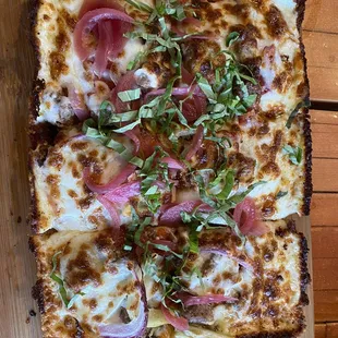 Yo Adrian " Detroit Pizza