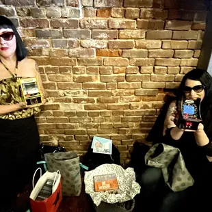 Post-Escape!  Brandy &amp; Kristen open birthday presents!