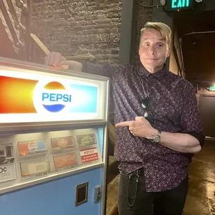 Getting ready for our Escape Room.  Last stop for refreshment.