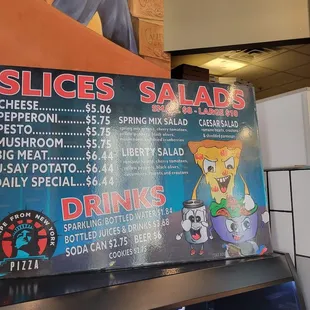 Pretty basic menu
