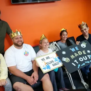 Great job!  Third team to escape this month out of 20+ teams!