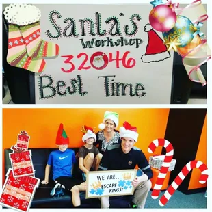 Merry Christmas!  Santa's workshop!
