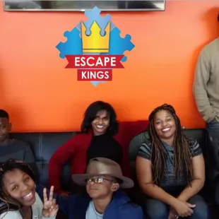 Wonderful family visiting Escape Kings from Cary, NC. Thanks for visiting us to do the Aztec Ruins experience!