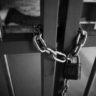 A glimpse into our 1960's themed Prison Break room!