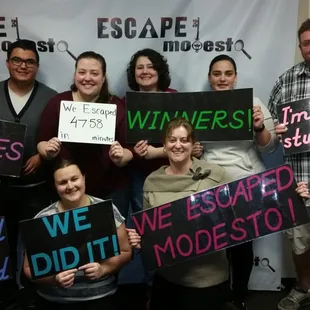 Second best time, we only lost by 57 seconds