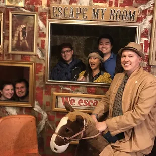 We successfully escaped the Mardi Gras Study!!