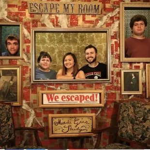 We escaped!