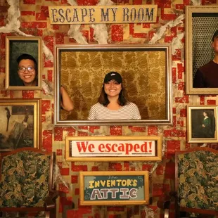 We got out of the Inventor's Attic!