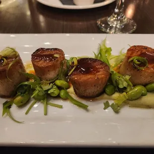 Vegan scallops