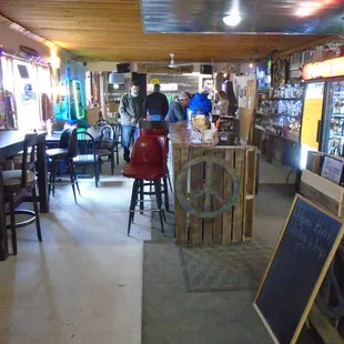 View looking in from the front entryway.