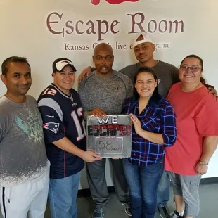 Left to Right Ravi, Ellery, Ralph, Nikki, Dee and Eric in the back.