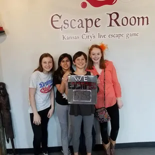 Had Cat's birthday party here. Austin made sure that the girls had a great time and they figured it out with 7 seconds to spare!