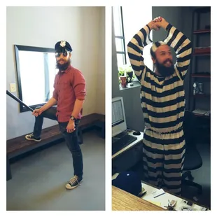 Cop or con? Come meet Collin at KCs 1st live Escape Room.