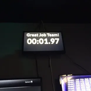 Like any good spy movie, we finished just in the nick of time.