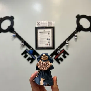 Liam the gnome with locks