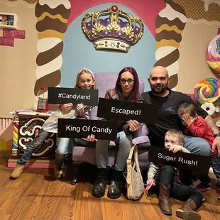 We escaped Candyland!