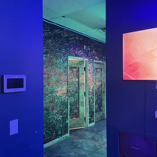 View of hallway from entrance to