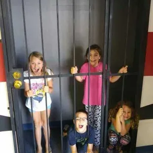 Kids have a blast at Escaped In Time!