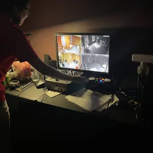 Behind the scenes of the gingerbread cottage