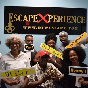 Just barely made it!