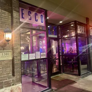 Storefront. If you walk too fast, you'll miss it.