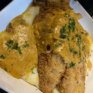 Catfish Fish and Grits