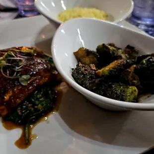 a plate of food
