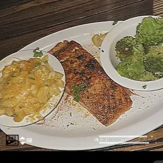 Cajun Salmon Dinner