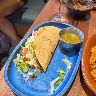 You have to order a side taco!