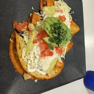 My order excellent presentation avocado on top etc