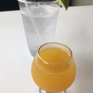 Mimosa de mango !!! Muy rica