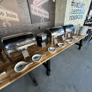 outside, sushi and sashimi