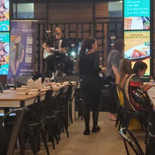 Live music on Friday night