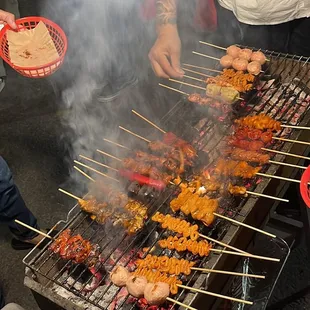 Filipino street food! Love it! Fun experience!