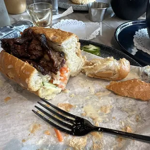 Bahn Mi - beef no cilantro