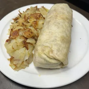 Breakfast super Burrito